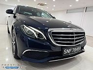 Mercedes Benz E200 Exclusive R18 LED 9G tronic Push Start 2016 Blue